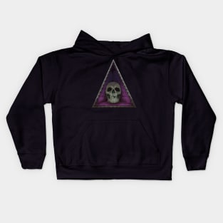 Skull Inset Kids Hoodie